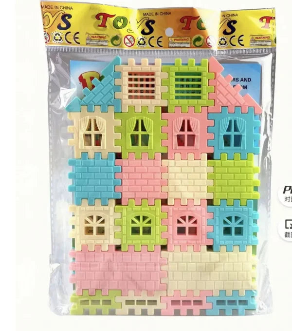 Brick Block Set 44pcs | Best Quality Block Set For Kids | Brick Block Toys For Babies
