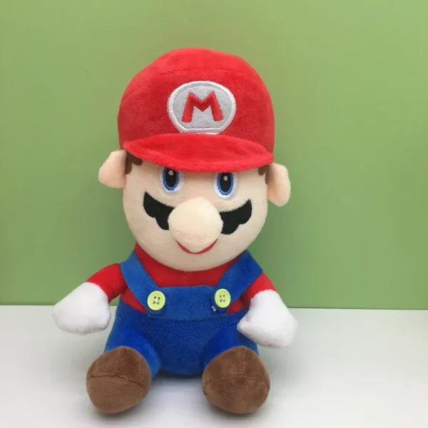 Cute Super Mario Plush Toy – 35cm | Best Quality Plush Toy For Babies | Toys For Kids – Toys For Girls & Boys ( Random Color )